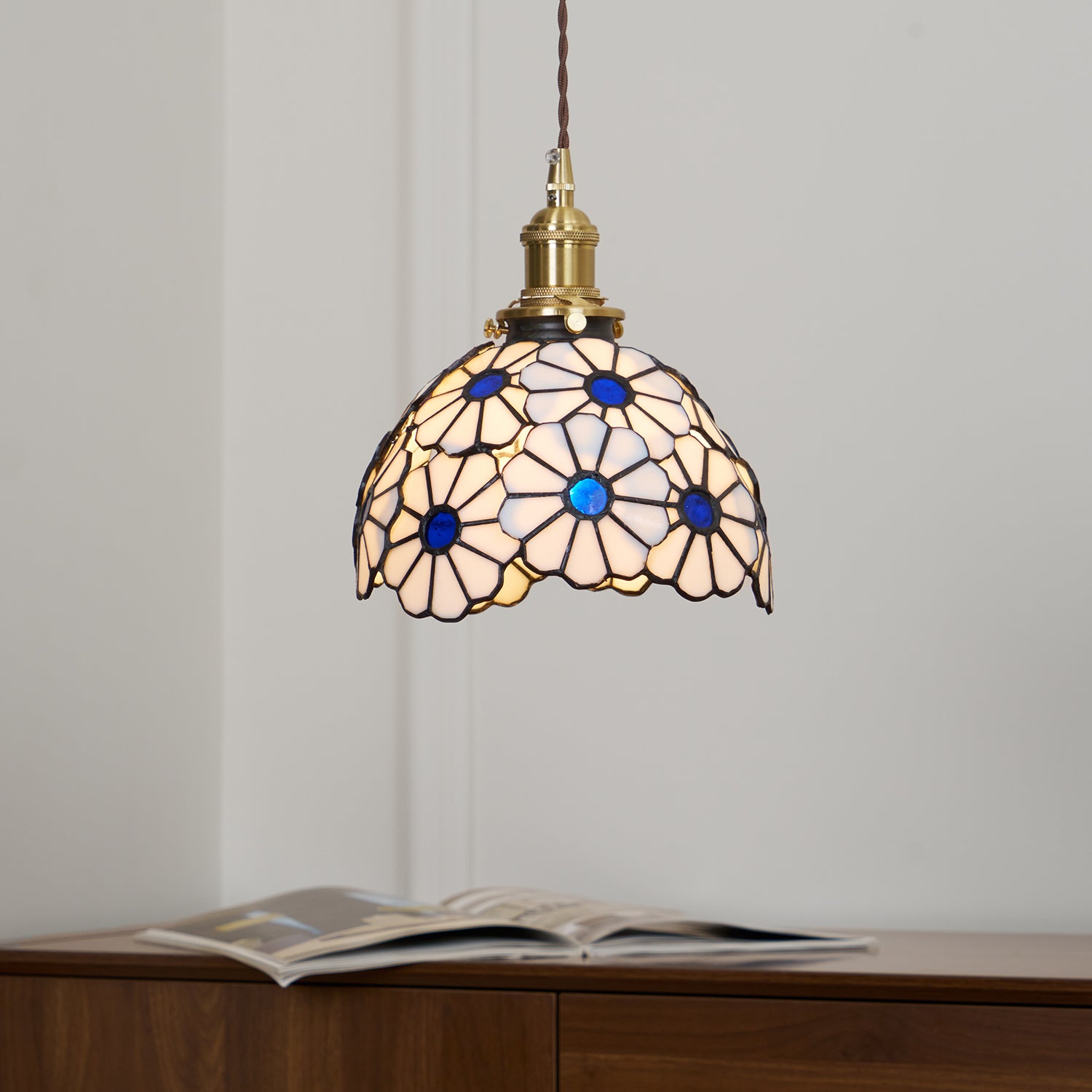 Suka Floral Pendant Light 7.8″- 5.9″