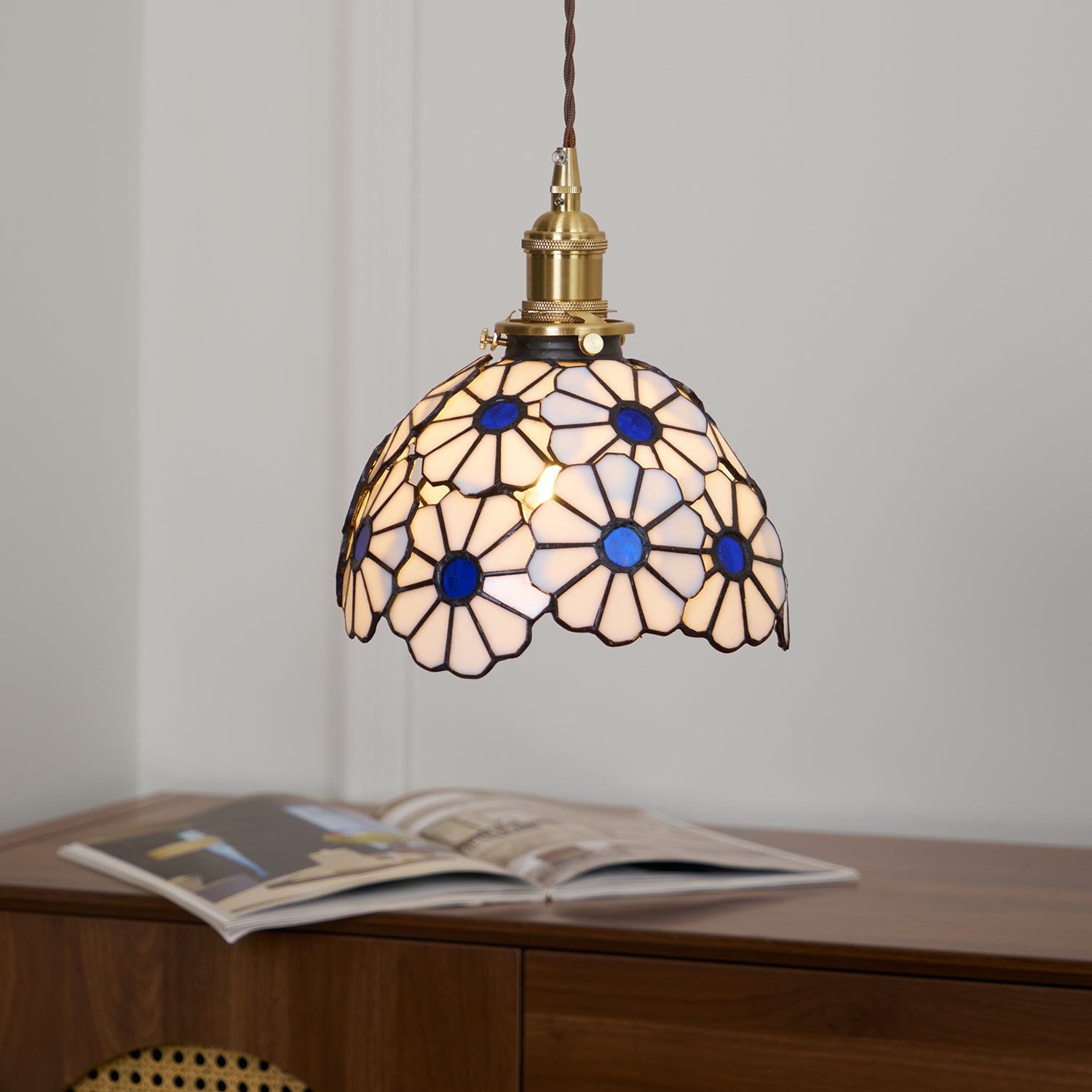 Suka Floral Pendant Light 7.8″- 5.9″