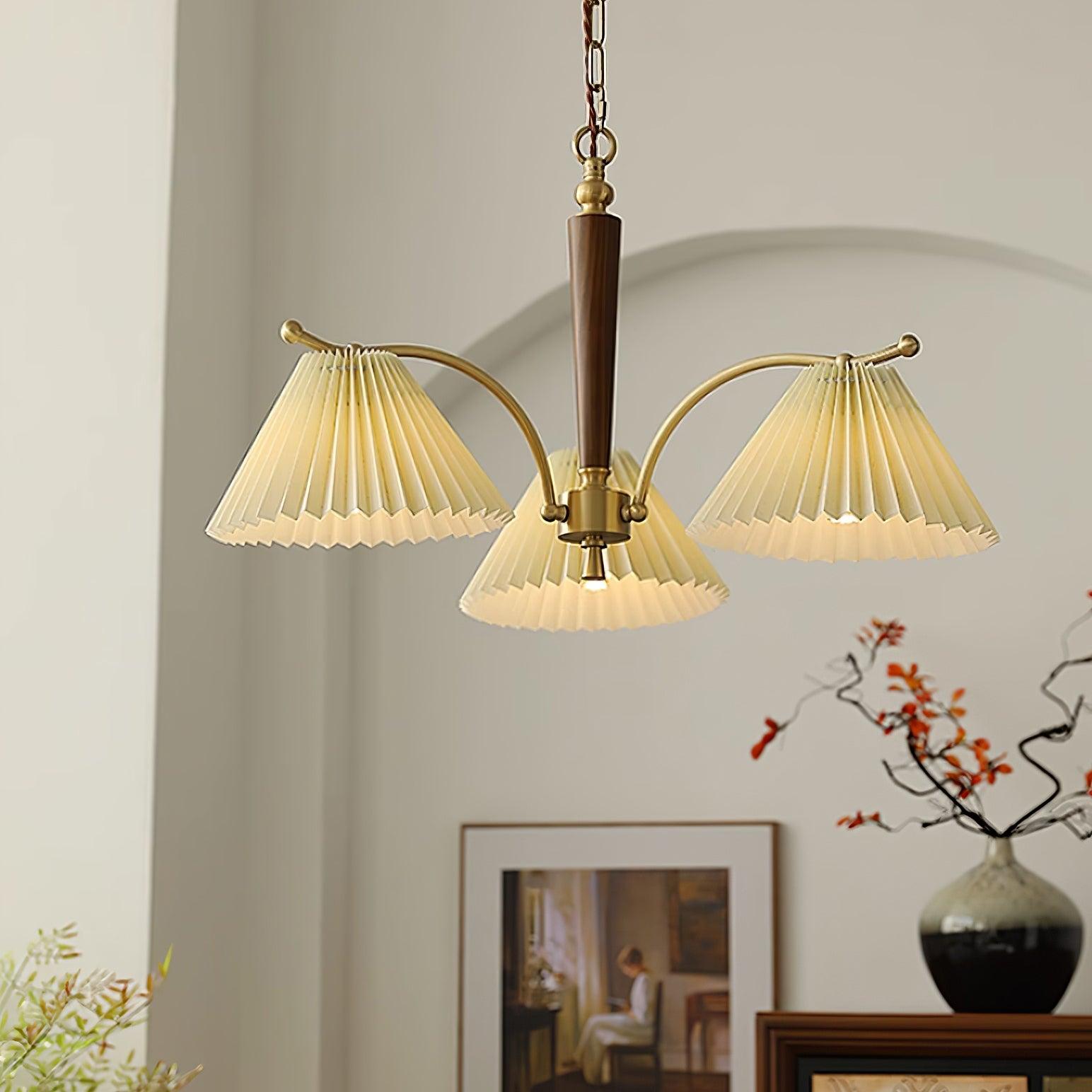 Suki Pleated Chandelier - Docos