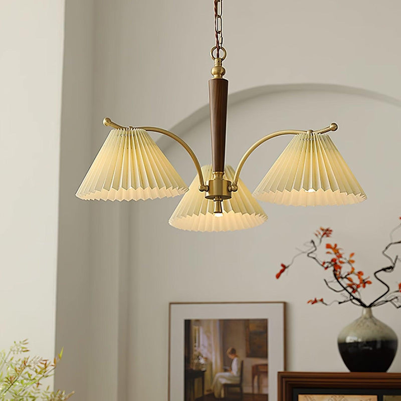 Suki Pleated Chandelier – detail 10
