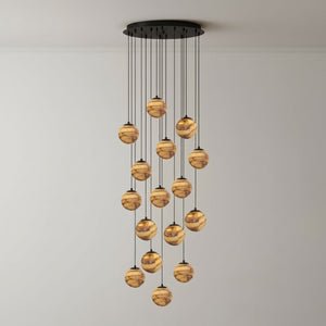 Sultana Alabaster Cluster Chandelier
