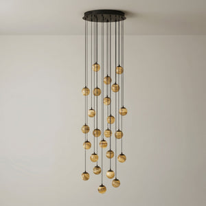 Sultana Alabaster Cluster Chandelier