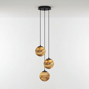 Sultana Alabaster Cluster Chandelier