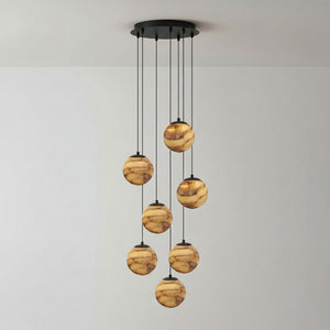 Sultana Alabaster Cluster Chandelier