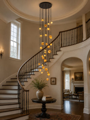 Sultana Alabaster Cluster Chandelier