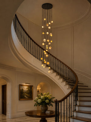 Sultana Alabaster Cluster Chandelier