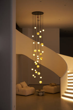 Sultana Alabaster Cluster Chandelier
