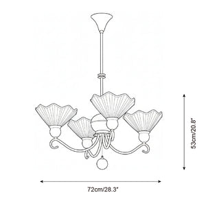 Sunquill Chandelier