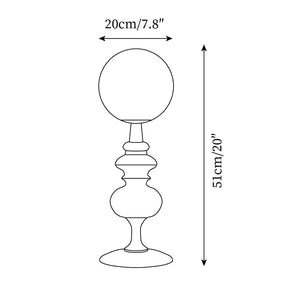 Sveta Table Lamp 7.8″- 20″