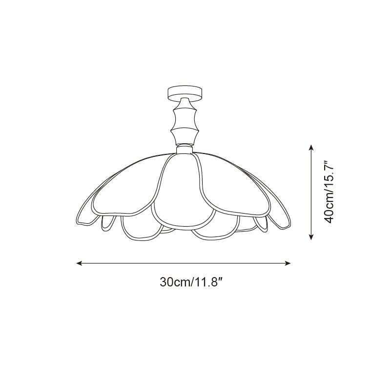 Swanpetal Ceiling Light