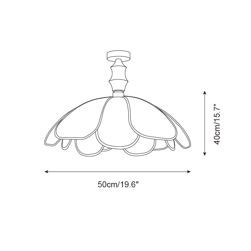 Swanpetal Ceiling Light