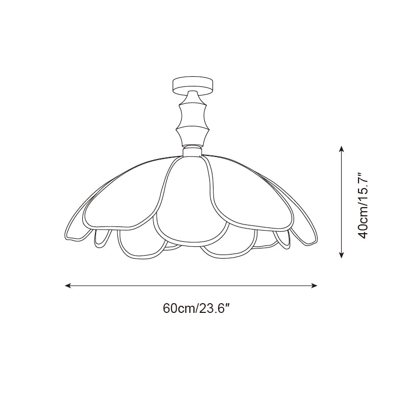 Swanpetal Ceiling Light