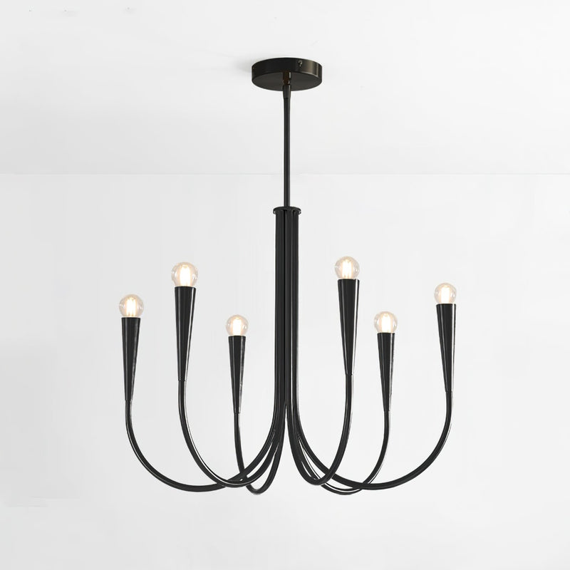 Swoop Arm Chandelier – detail 26