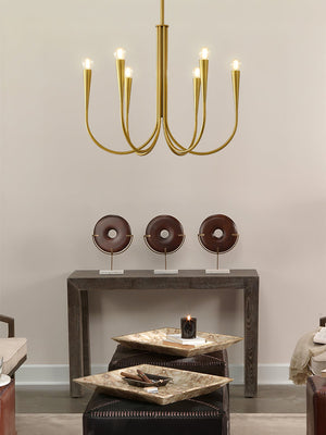 Swoop Arm Chandelier