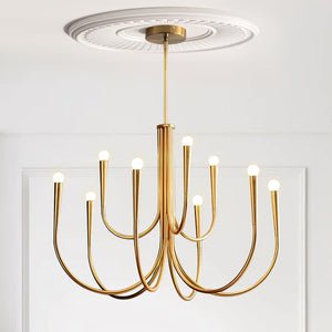 Swoop Arm Chandelier