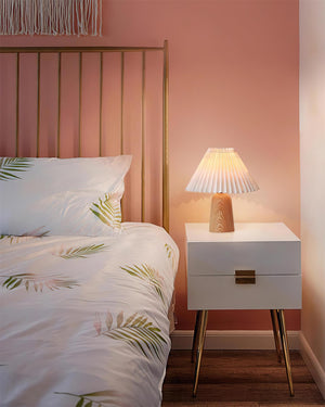 Sylvan Pleat Table Lamp