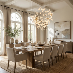 Sylvara Ceramic Blossom Chandelier