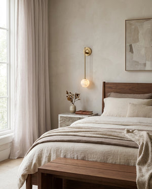Tacoma Alabaster Wall Sconce