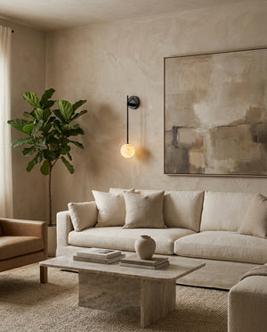 Tacoma Alabaster Wall Sconce