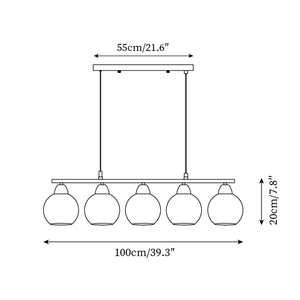 Tala Glass Chandelier