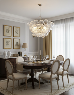 Talia Glass Chandelier