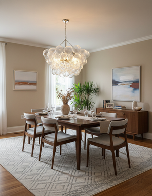 Talia Glass Chandelier