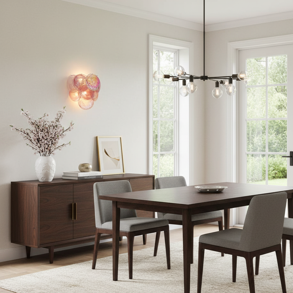 Talia Glass Wall Lamp