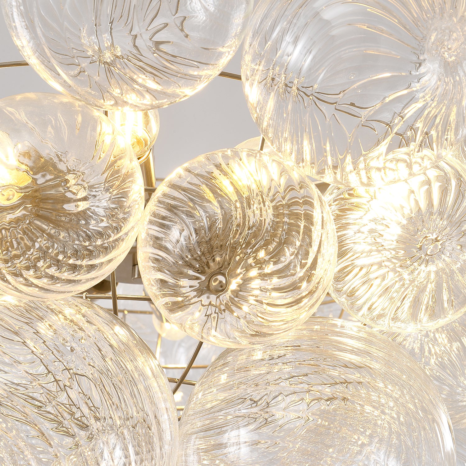 Talia Glass Chandelier