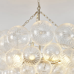 Talia Glass Chandelier