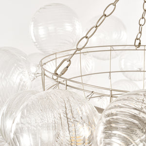 Talia Glass Chandelier