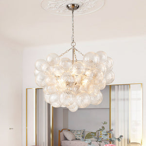 Talia Glass Chandelier