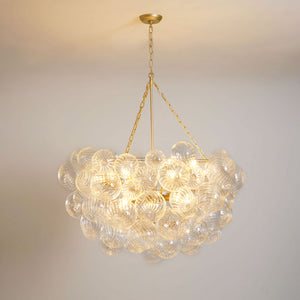 Talia Glass Chandelier