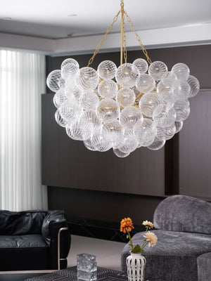 Talia Glass Chandelier