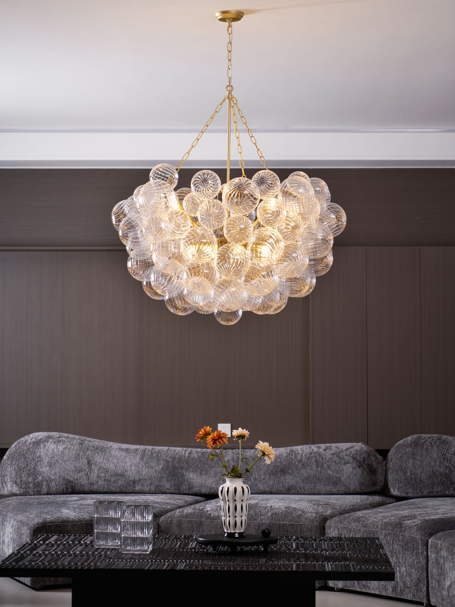 Talia Glass Chandelier