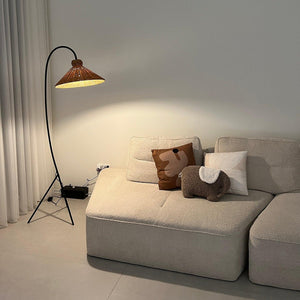 Tana Woven Floor Lamp 31.4″ - 69.2″
