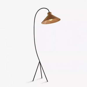 Tana Woven Floor Lamp 31.4″ - 69.2″