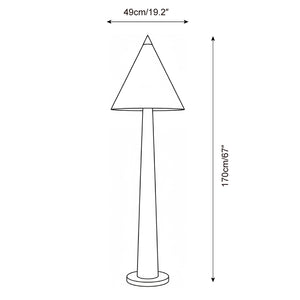 Taper Crest Floor Lamp