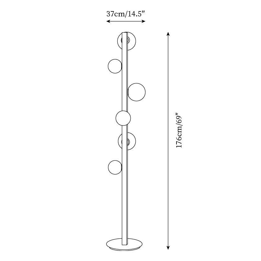 Tate Wood Floor Lamp