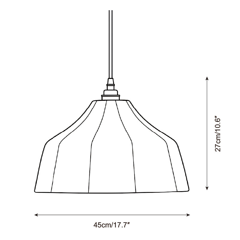 Tavelle Pendant Lamp — Dimension drawings 3