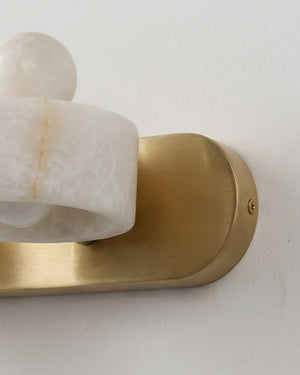 Tavros Alabaster Wall Sconce