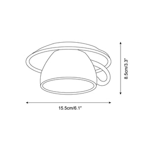 Teacup Ceiling Lamp
