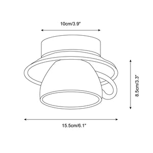 Teacup Ceiling Lamp