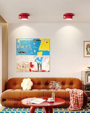 Teacup Ceiling Lamp