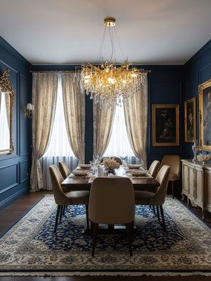 Teardrop Crystal Chandelier