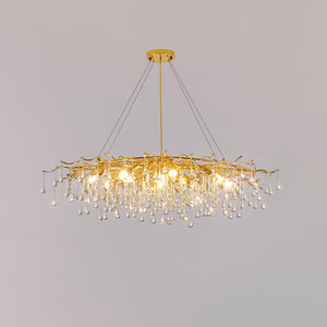 Teardrop Crystal Chandelier