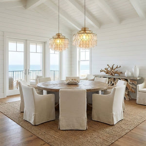 Teardrops Shell Chandelier