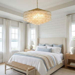 Teardrops Shell Chandelier