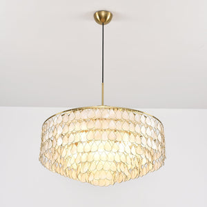 Teardrops Shell Chandelier