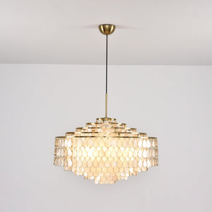 Teardrops Shell Chandelier