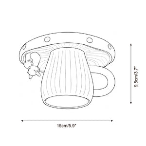 Teddora Mug Semi-Flush Mount